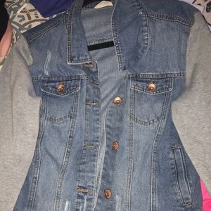 Denim/Sweater Jacket